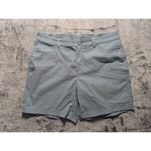 Eddie Bauer Casual Shorts Women's Size 14 Blue/Gray
